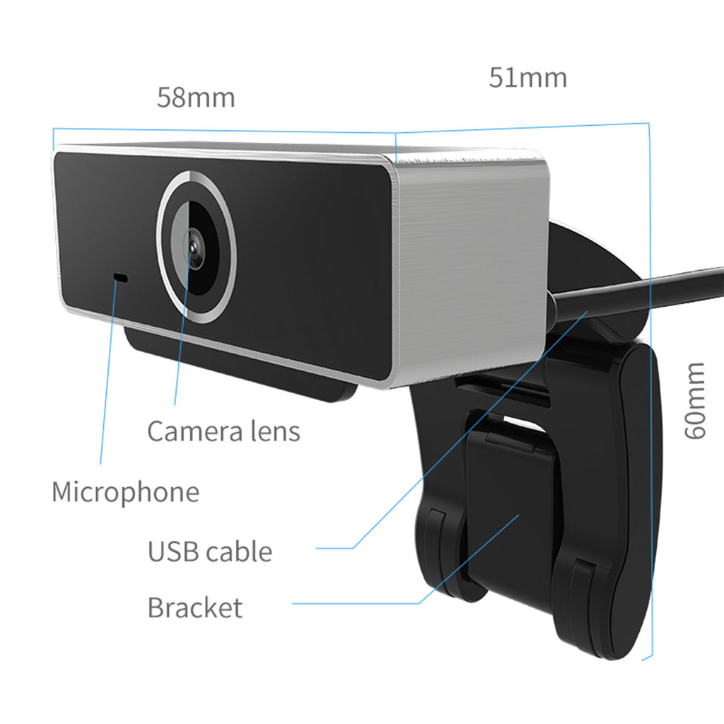 Webcam USB PC Computer FHD 1080P