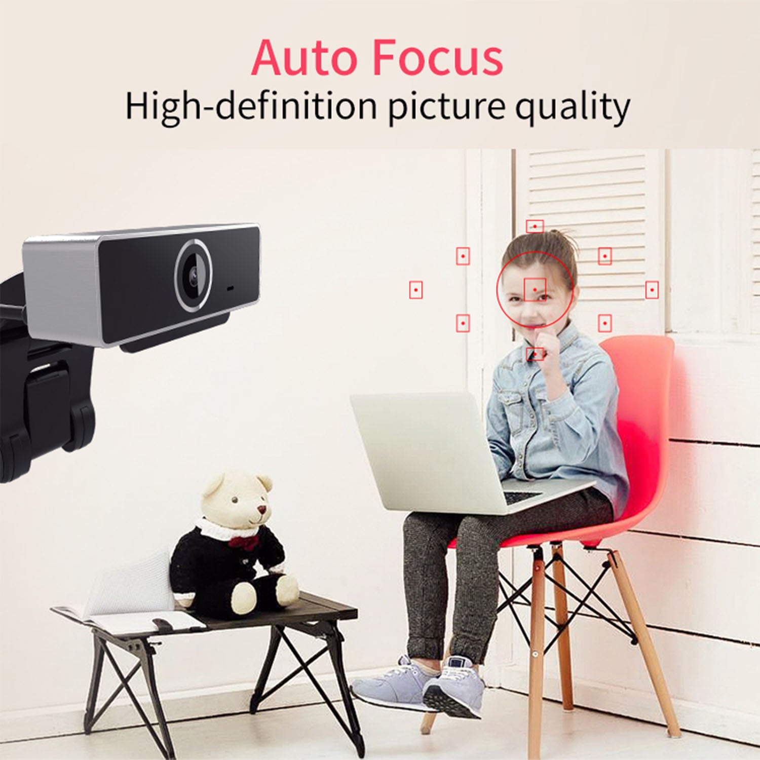 Webcam USB PC Computer FHD 1080P
